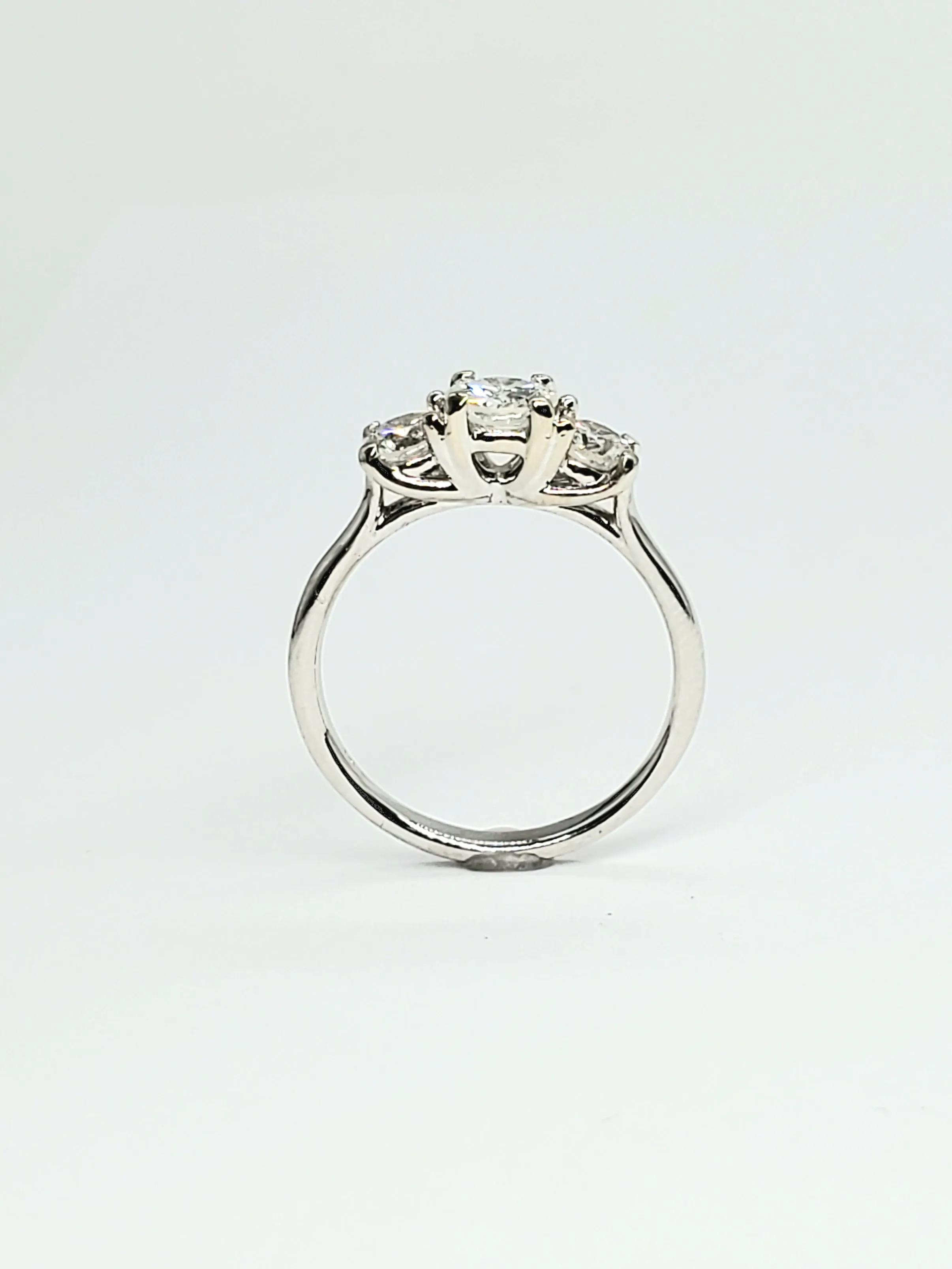 3 stone diamond ring 1.20ct