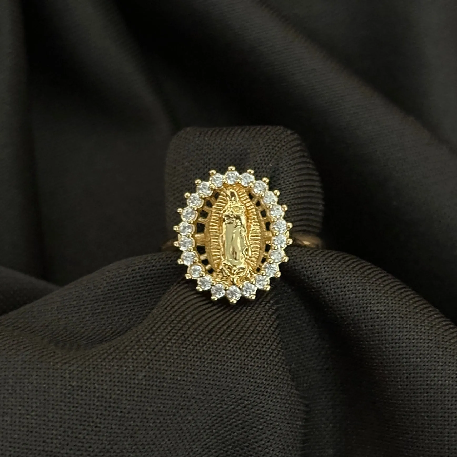 Adjustable Virgencita Ring 013