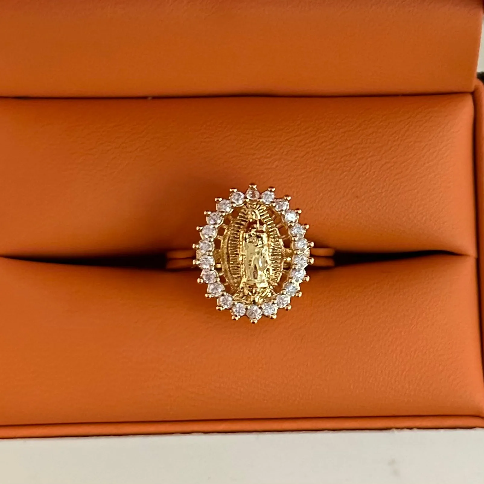 Adjustable Virgencita Ring 013