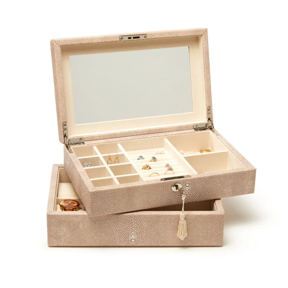 Aiden Stackable Jewelry Box - Set of 2