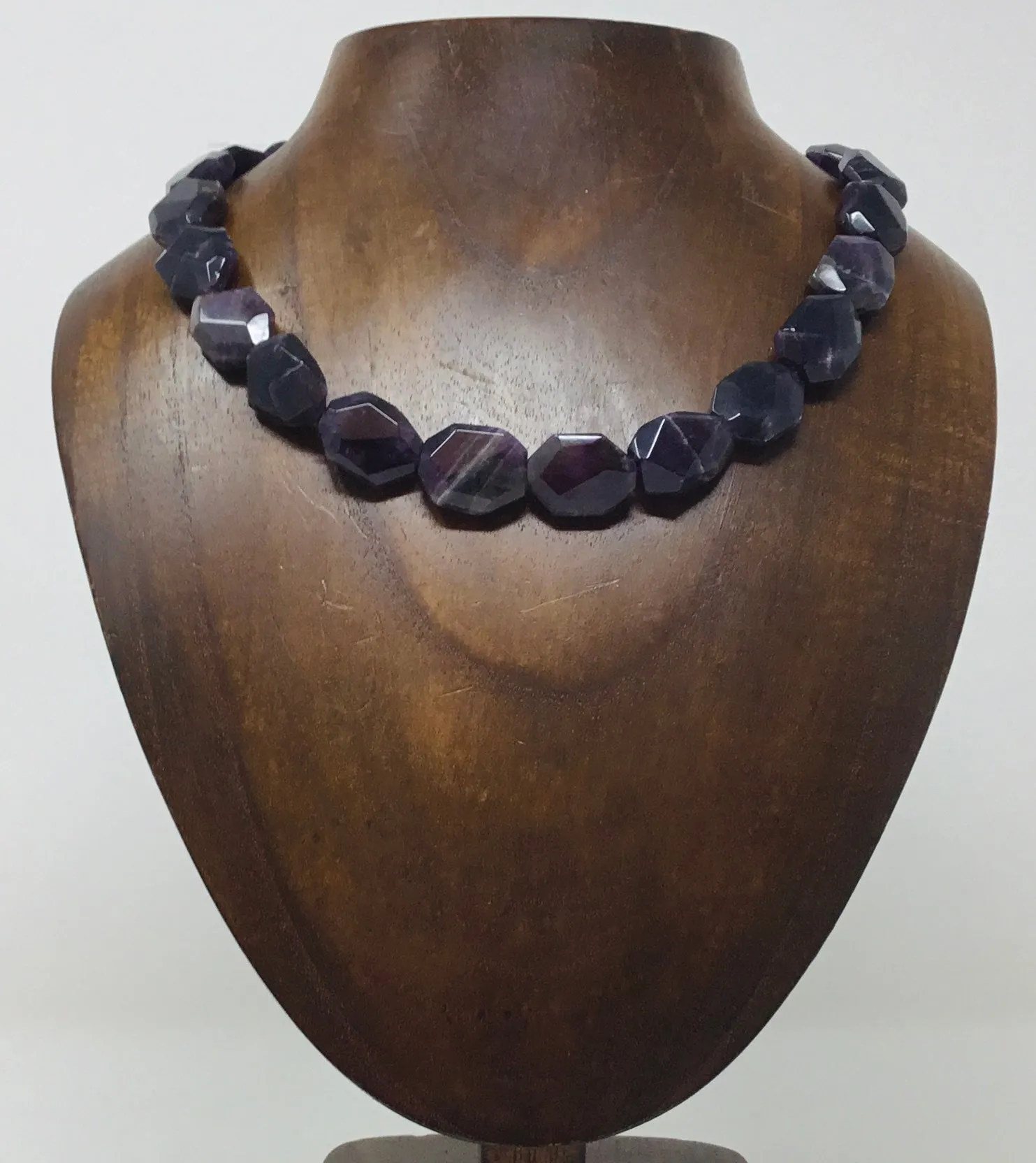 Amethyst Abundance Natural Stone Necklace
