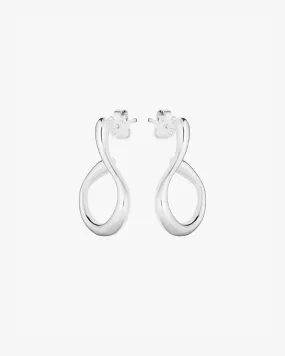 Breeze small earrings silver