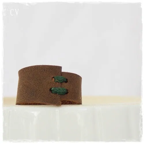 Celtic Leather Ring