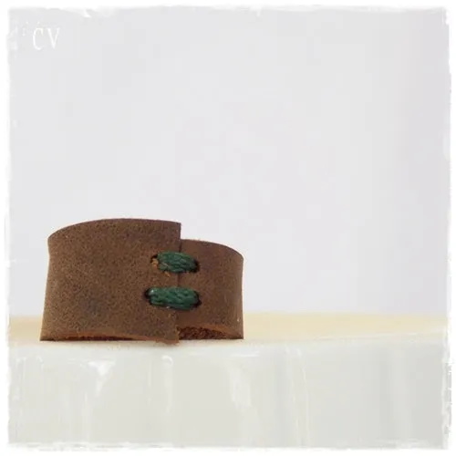Celtic Leather Ring