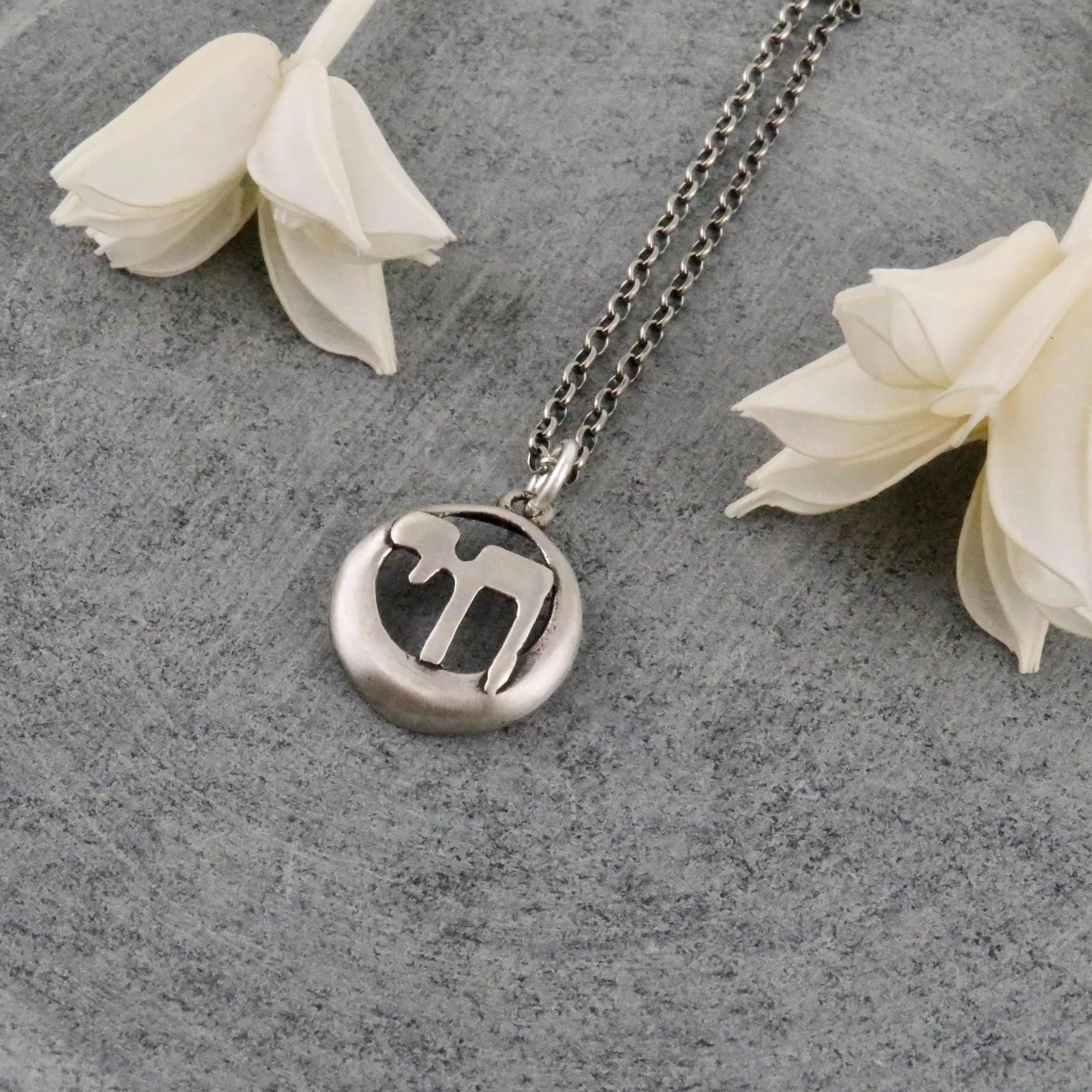 Chai Circle Necklace