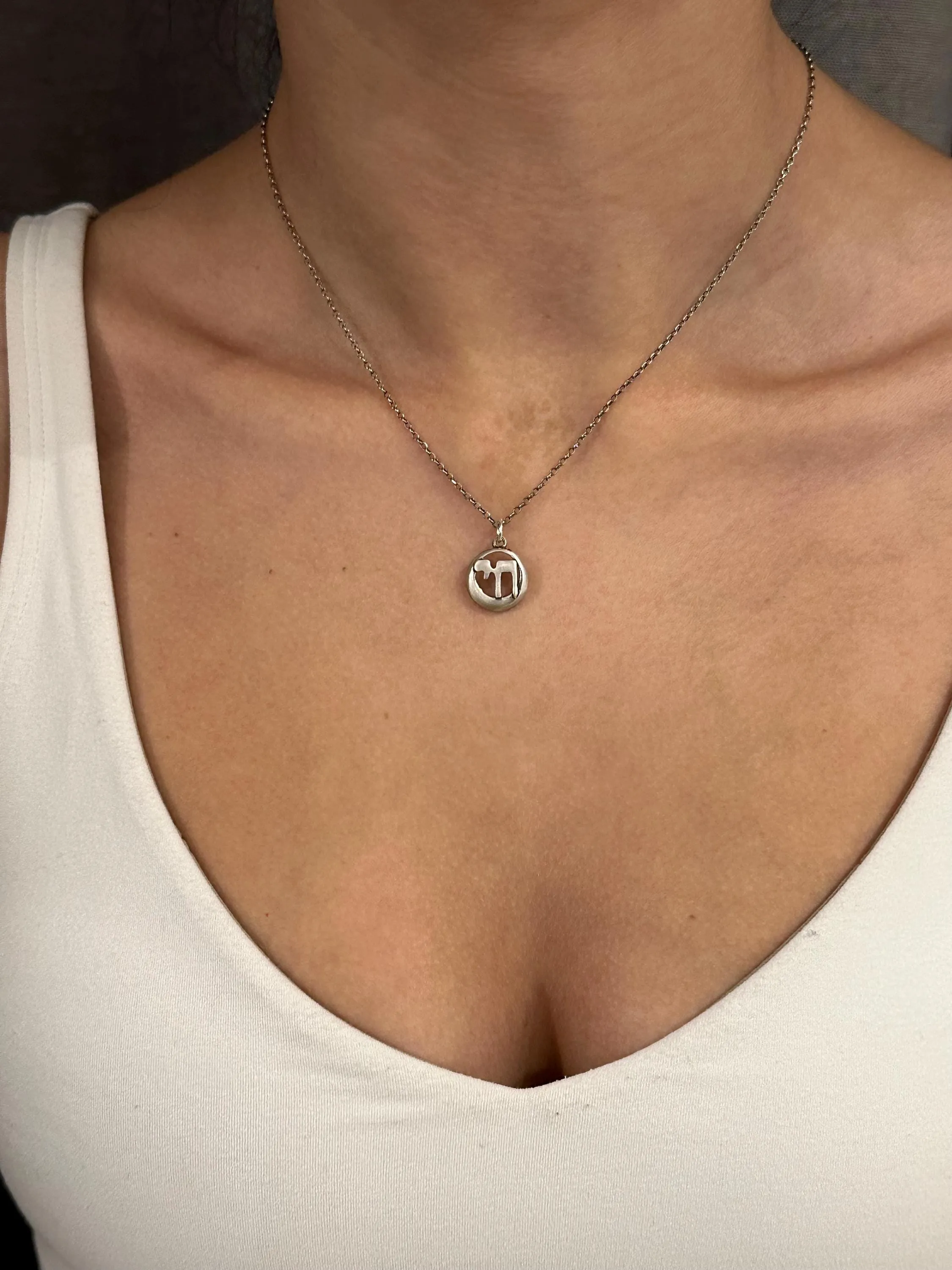 Chai Circle Necklace