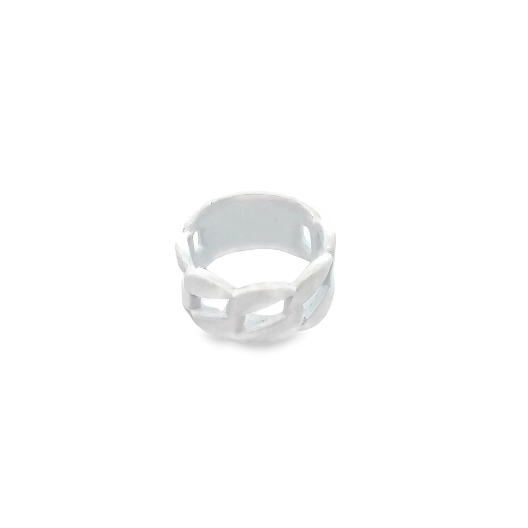Curb Colorful Enamel Ring (D86)