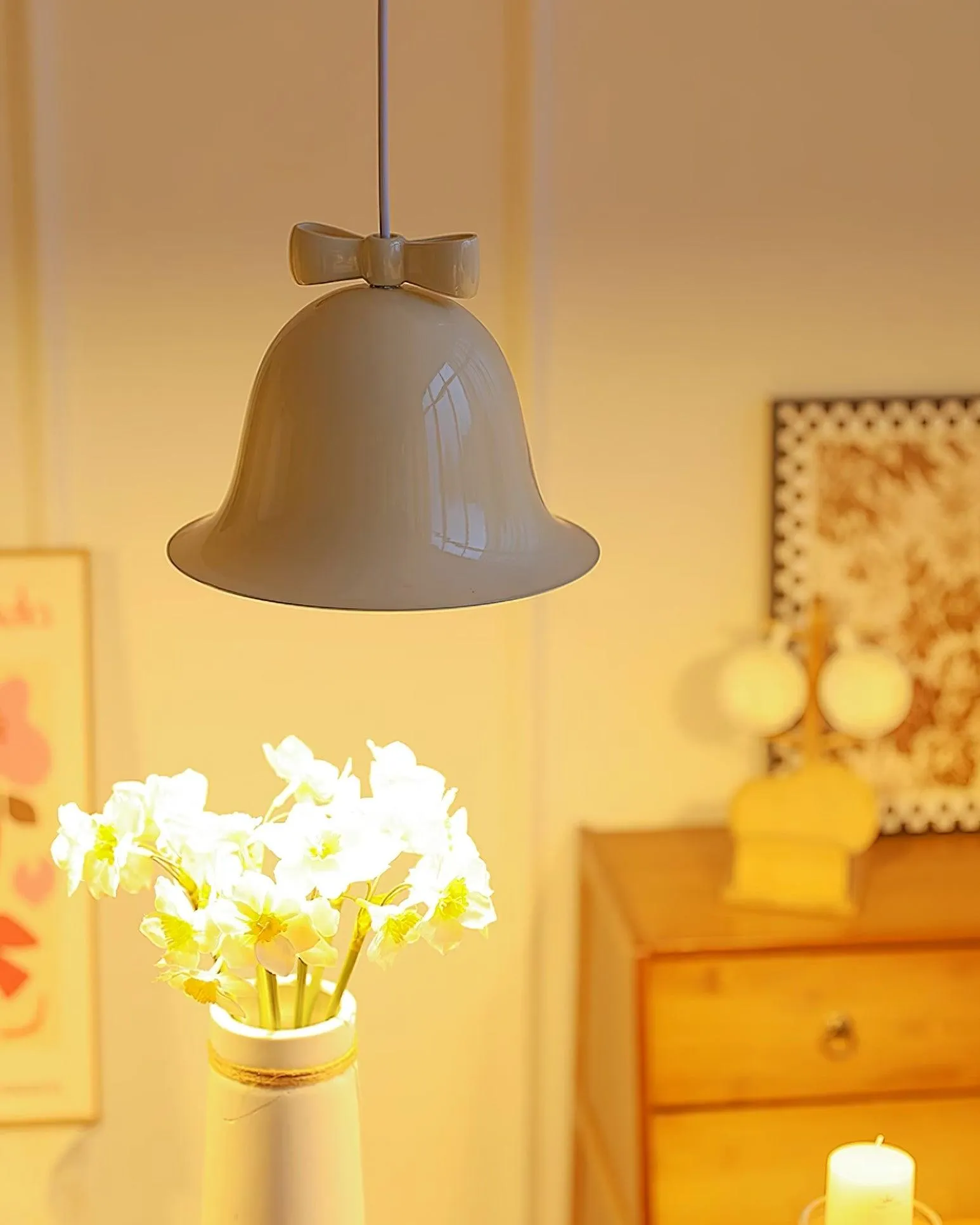 Cute Bells Pendant Lamp 9″- 7″