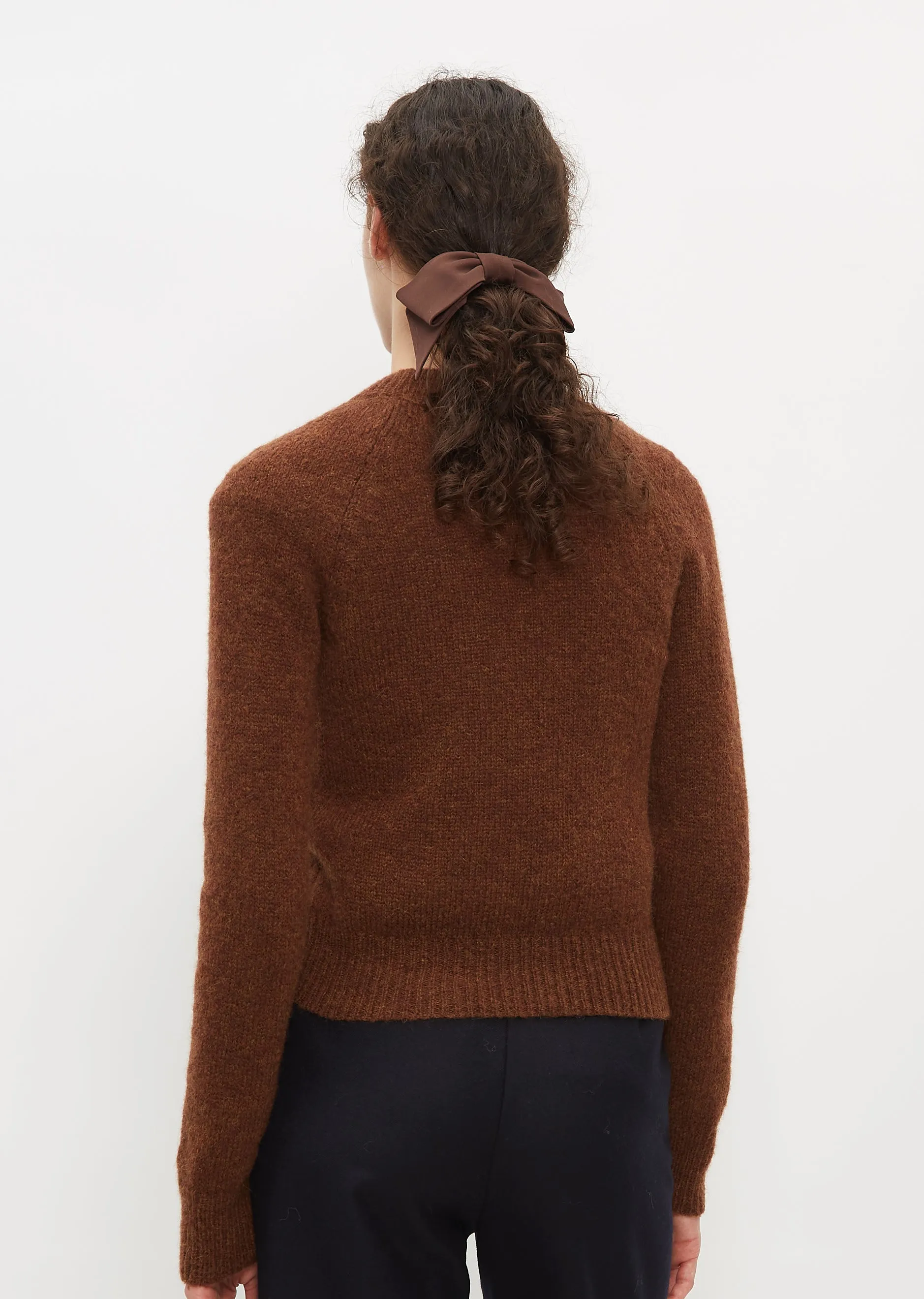 Elegant Bow — Chocolate