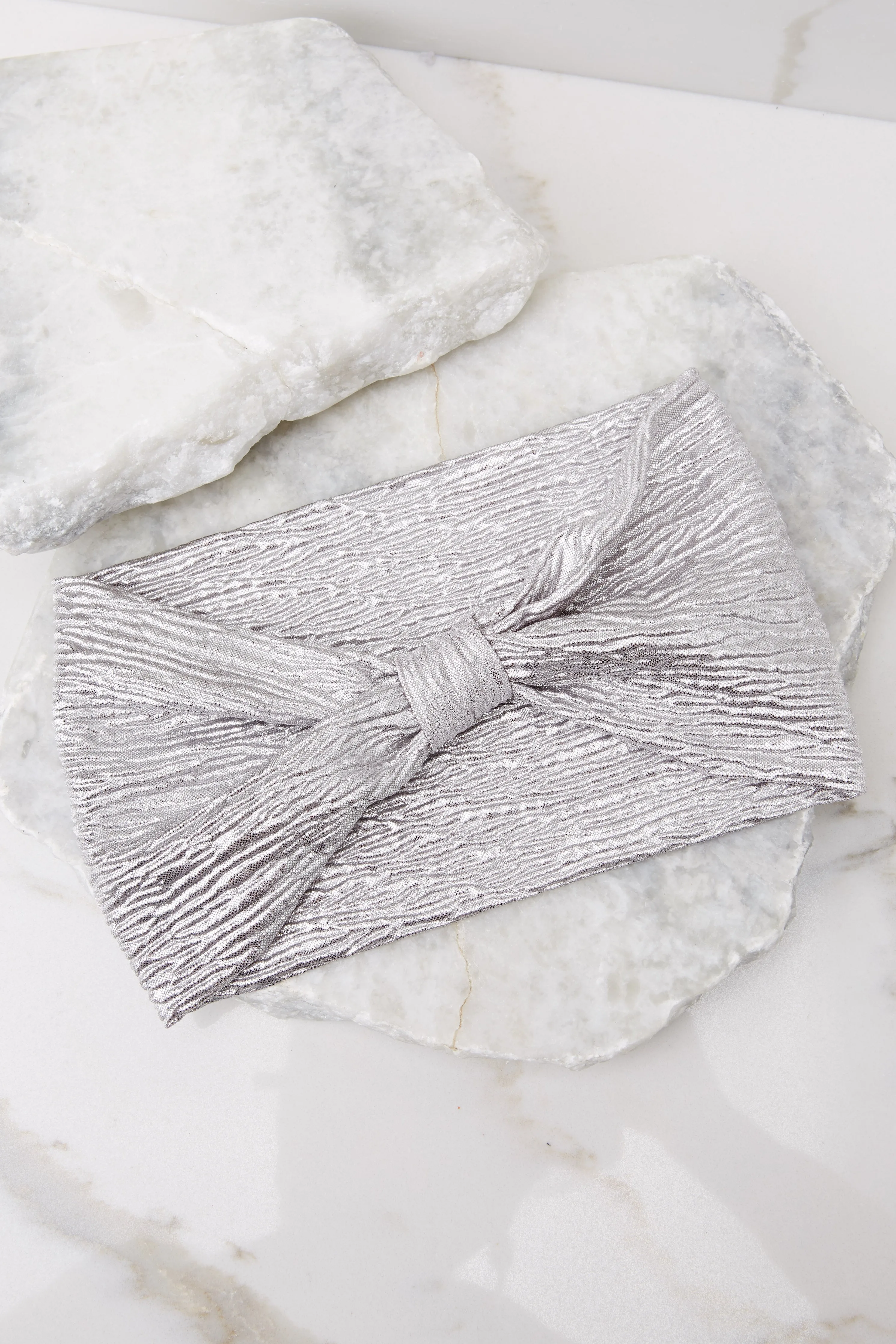 Fun Hair Don't Care Silver Headband