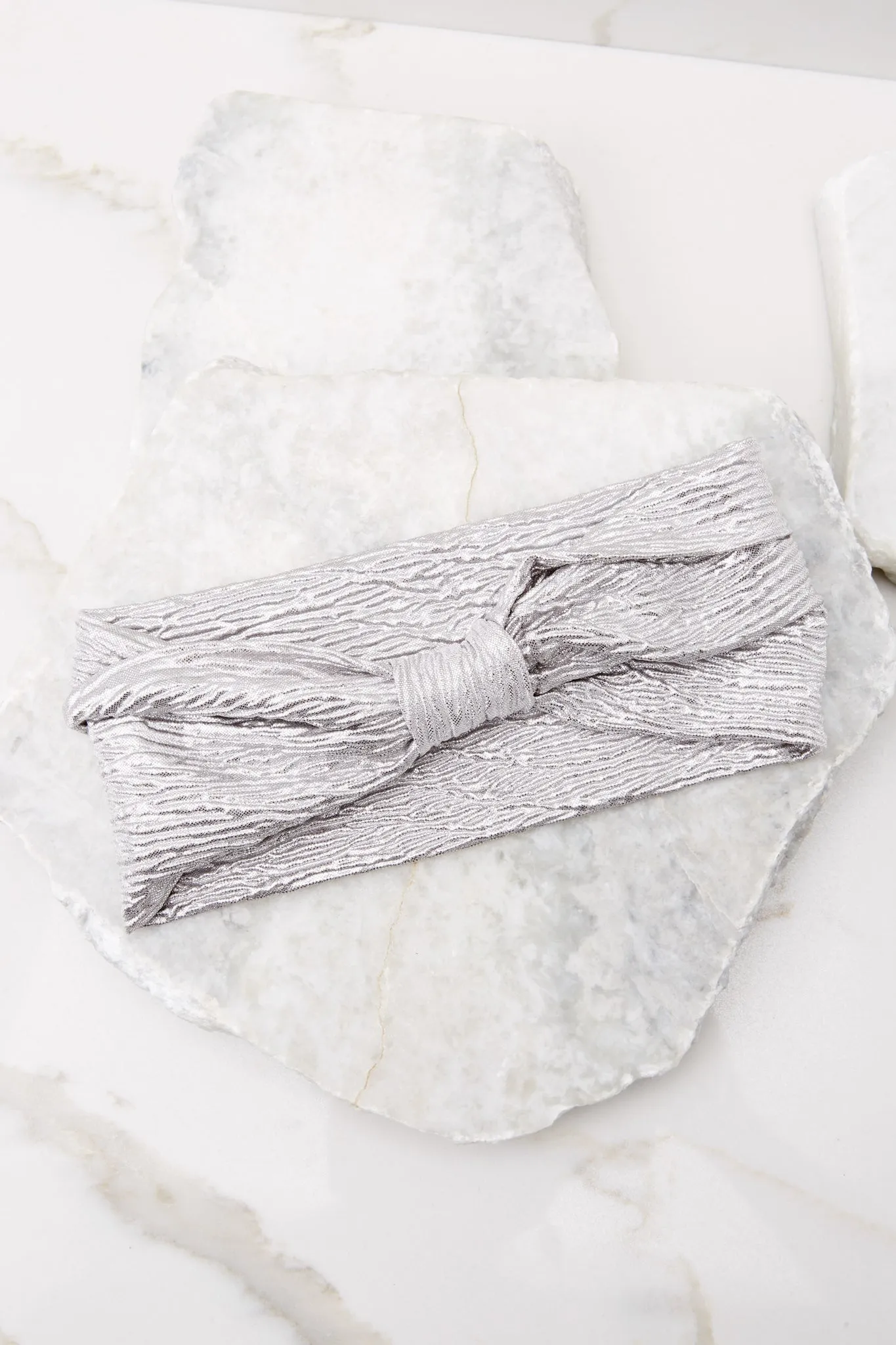 Fun Hair Don't Care Silver Headband