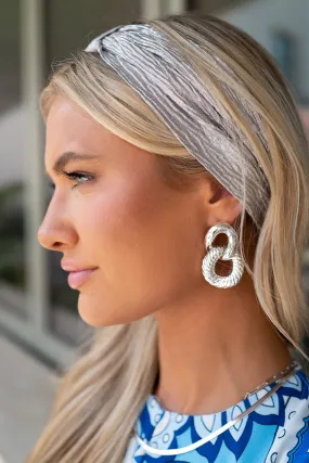 Fun Hair Don't Care Silver Headband