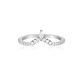 Georgini Rockstar Tiara Ring - Silver