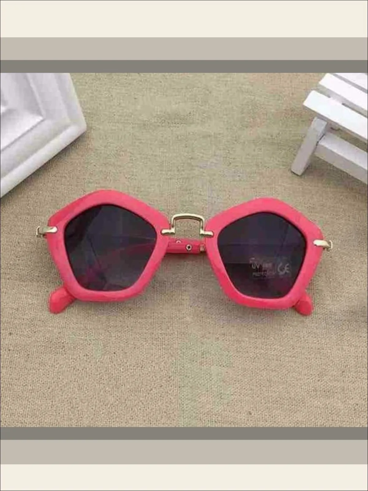 Girls Pentagon Sunglasses