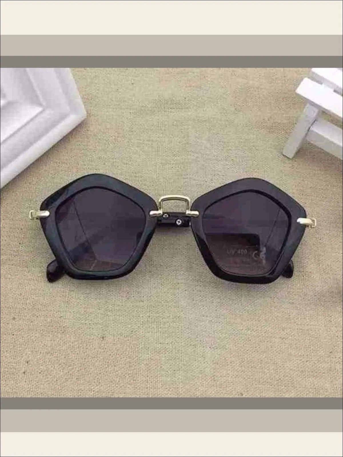 Girls Pentagon Sunglasses