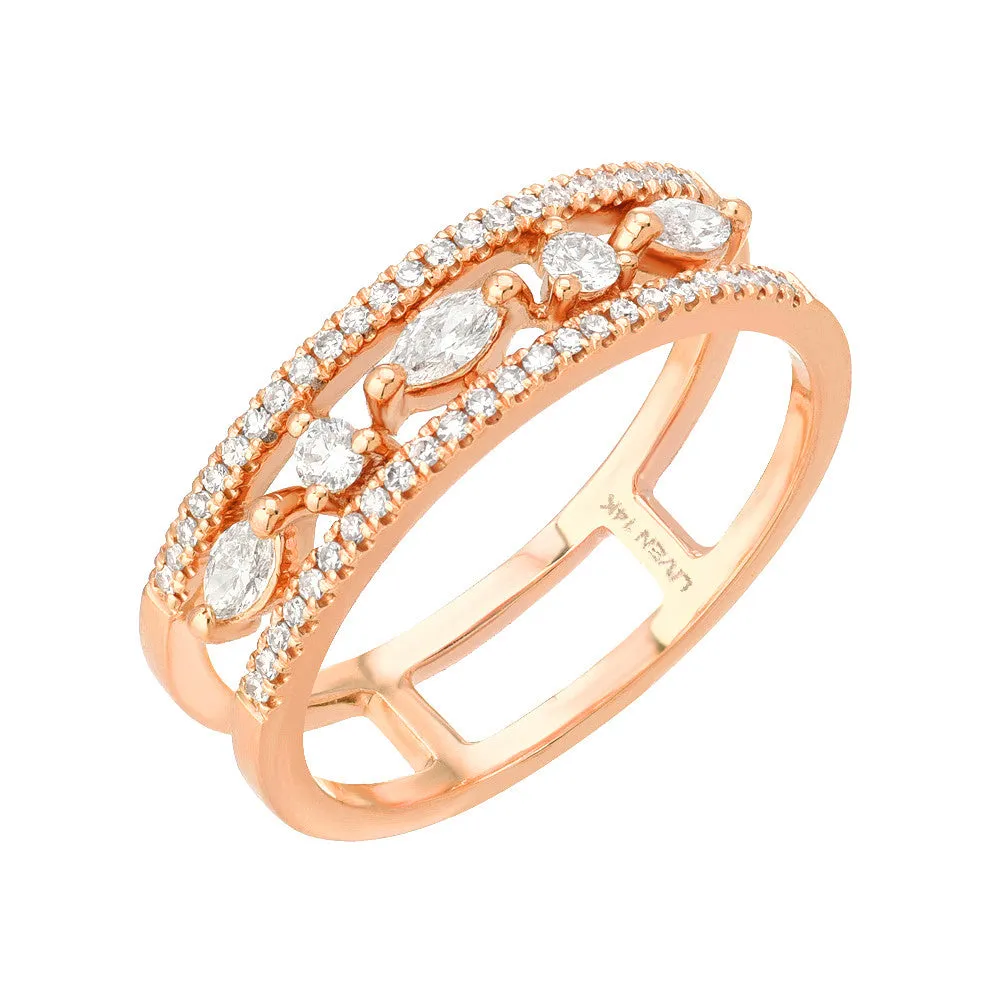 Heirloom Bridal Halfway Band