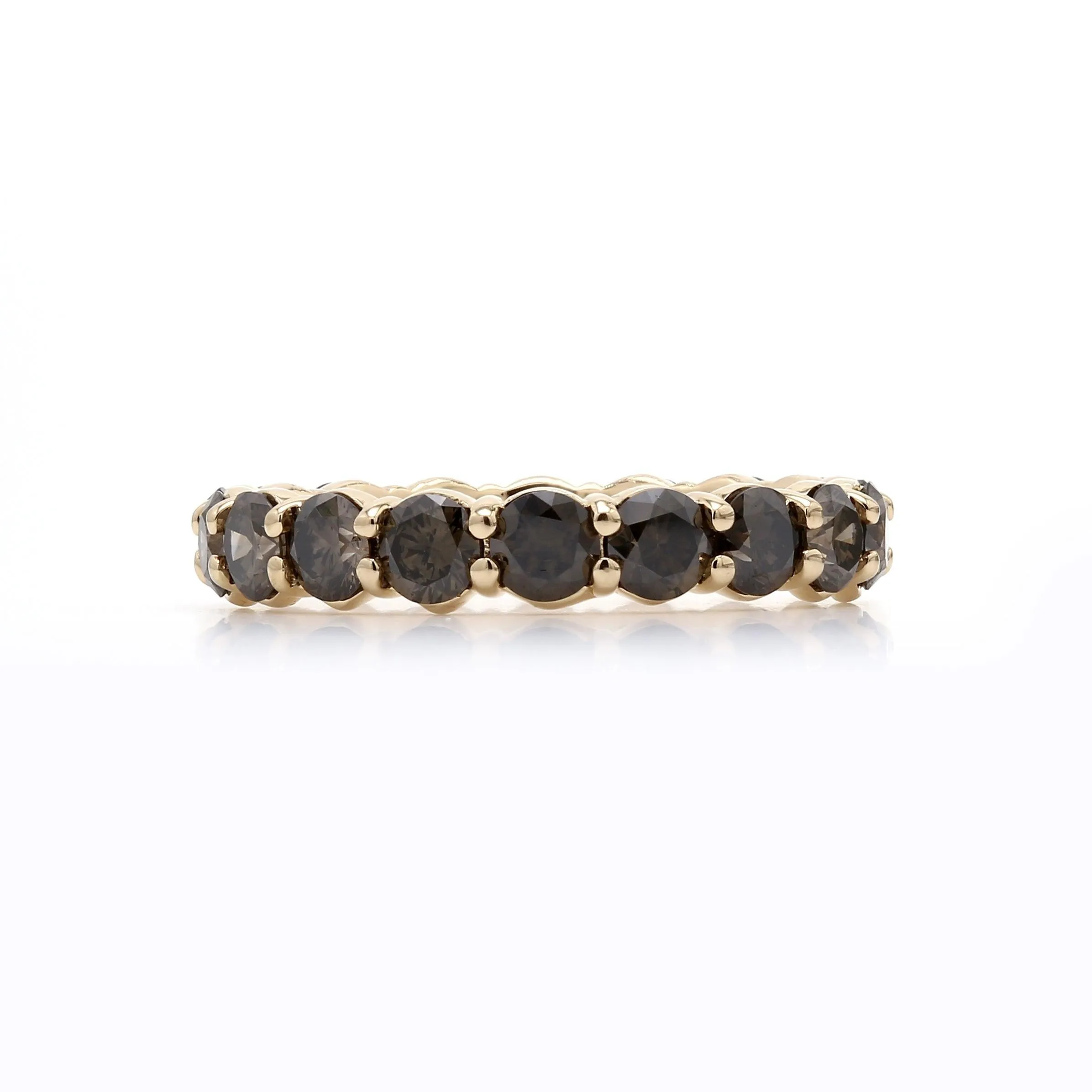 Ivory Ring - 2 1/2 Ct. T.W. Black