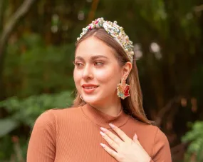Jora Jeweled Knot Headband