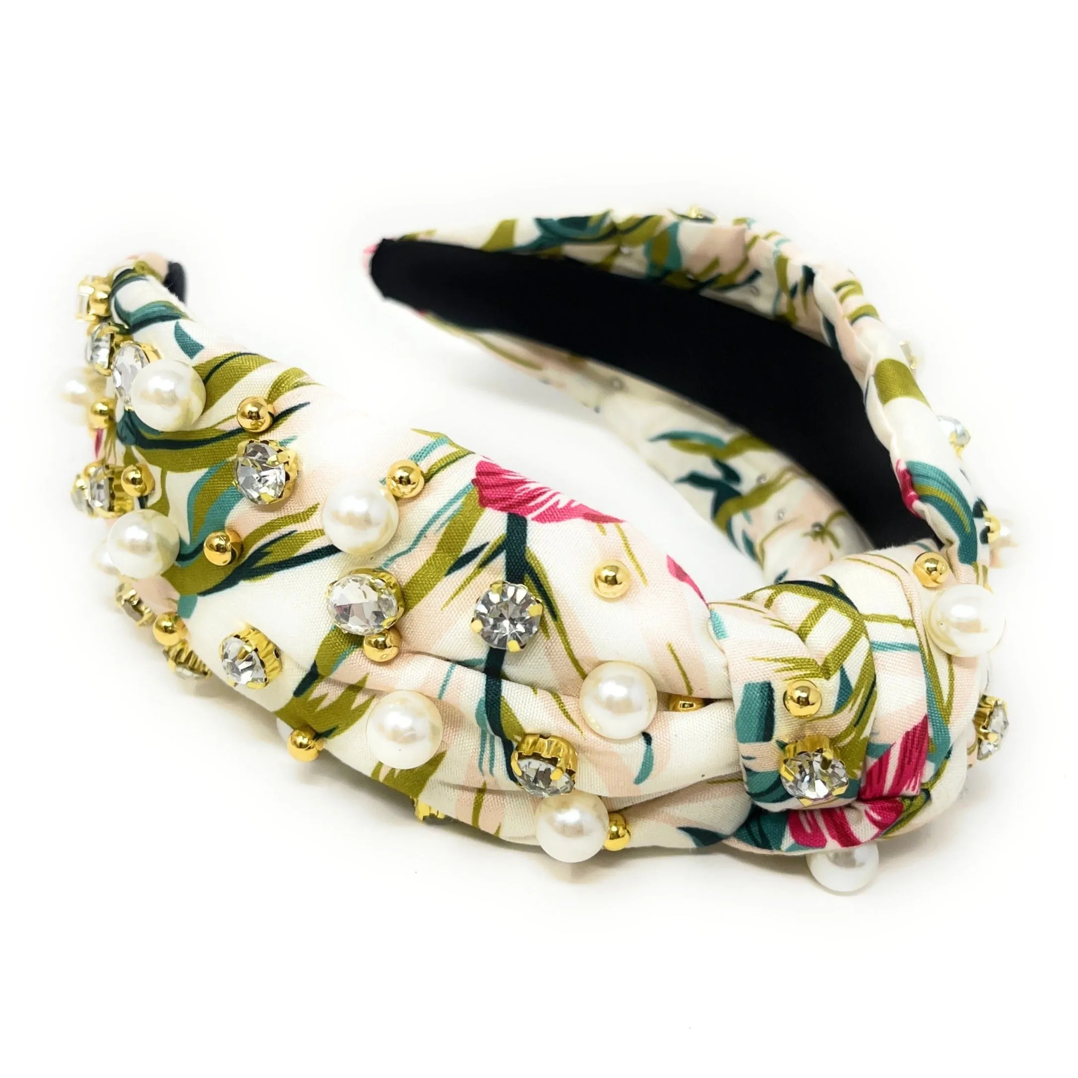 Jora Jeweled Knot Headband