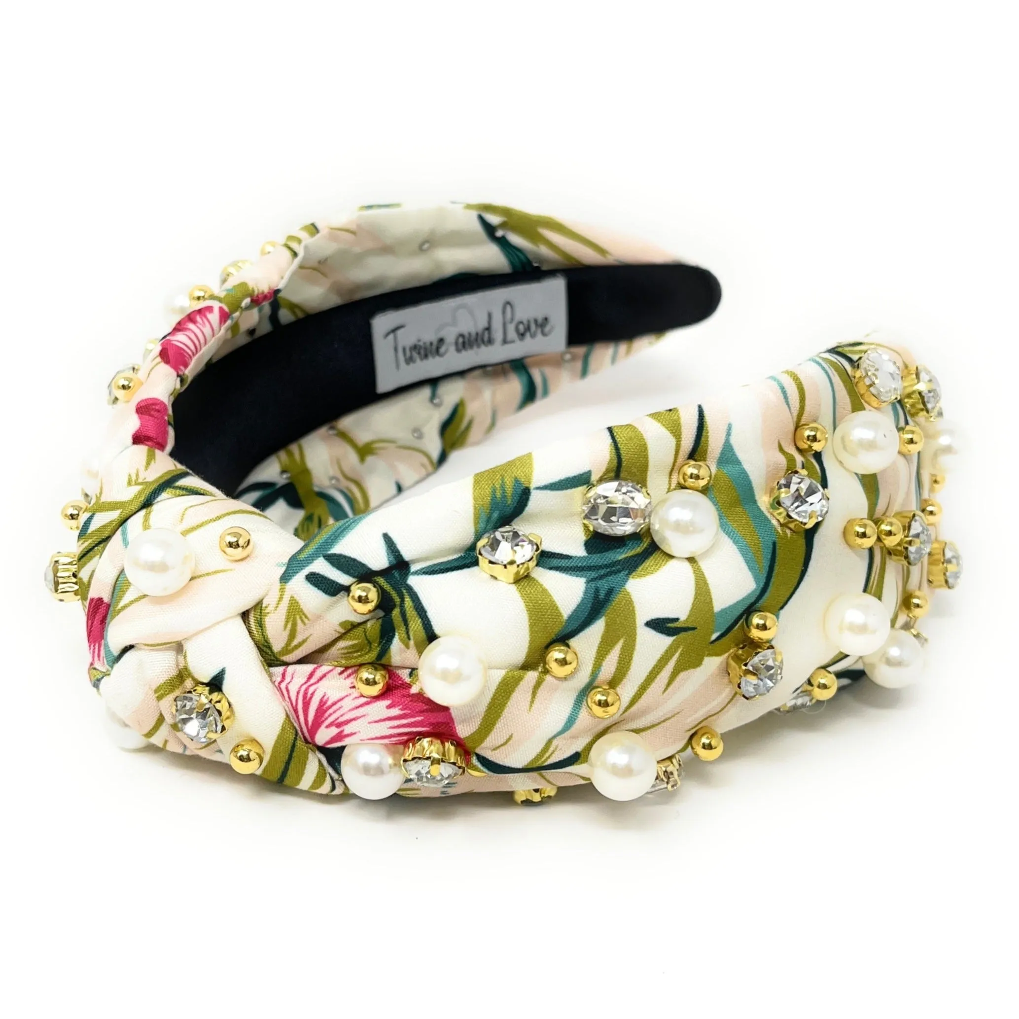 Jora Jeweled Knot Headband