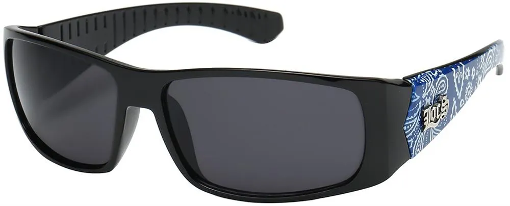 Locs bandana & TearDrop Pattern Sunglasses