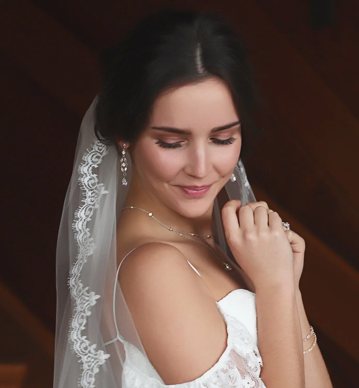 Marquise Dainty Drop Earrings