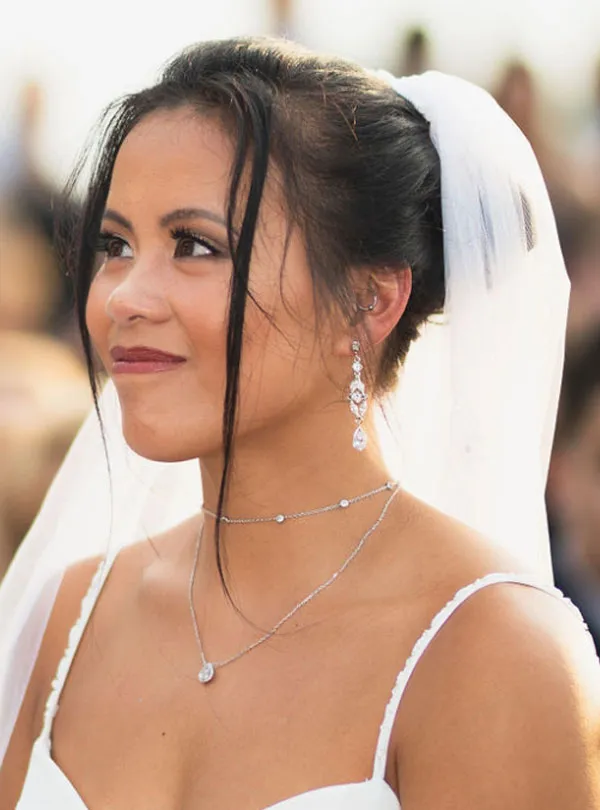 Marquise Dainty Drop Earrings