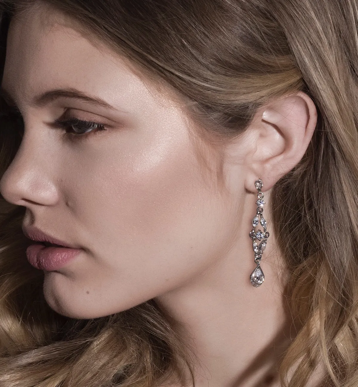 Marquise Dainty Drop Earrings