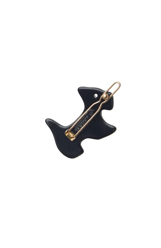Mini Scotty Dog Tige Boule Barrette - Classic