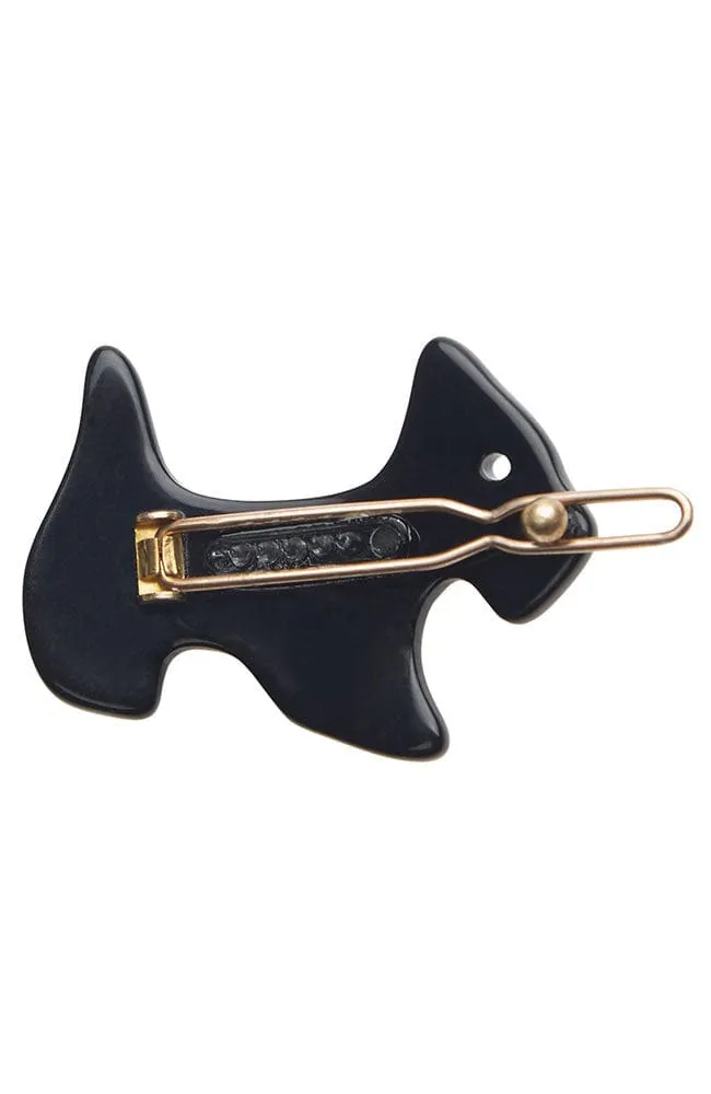 Mini Scotty Dog Tige Boule Barrette - Classic