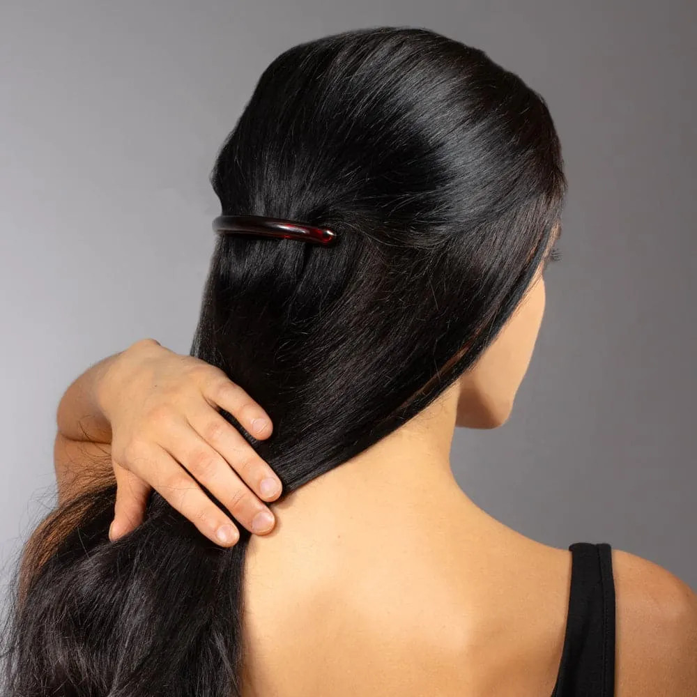 Narrow Arched French Barrette Clip
