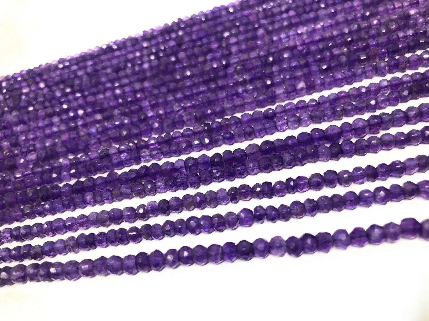Natural Amethyst Beads, Jewelry Making Supplies, Wholesale Beads,