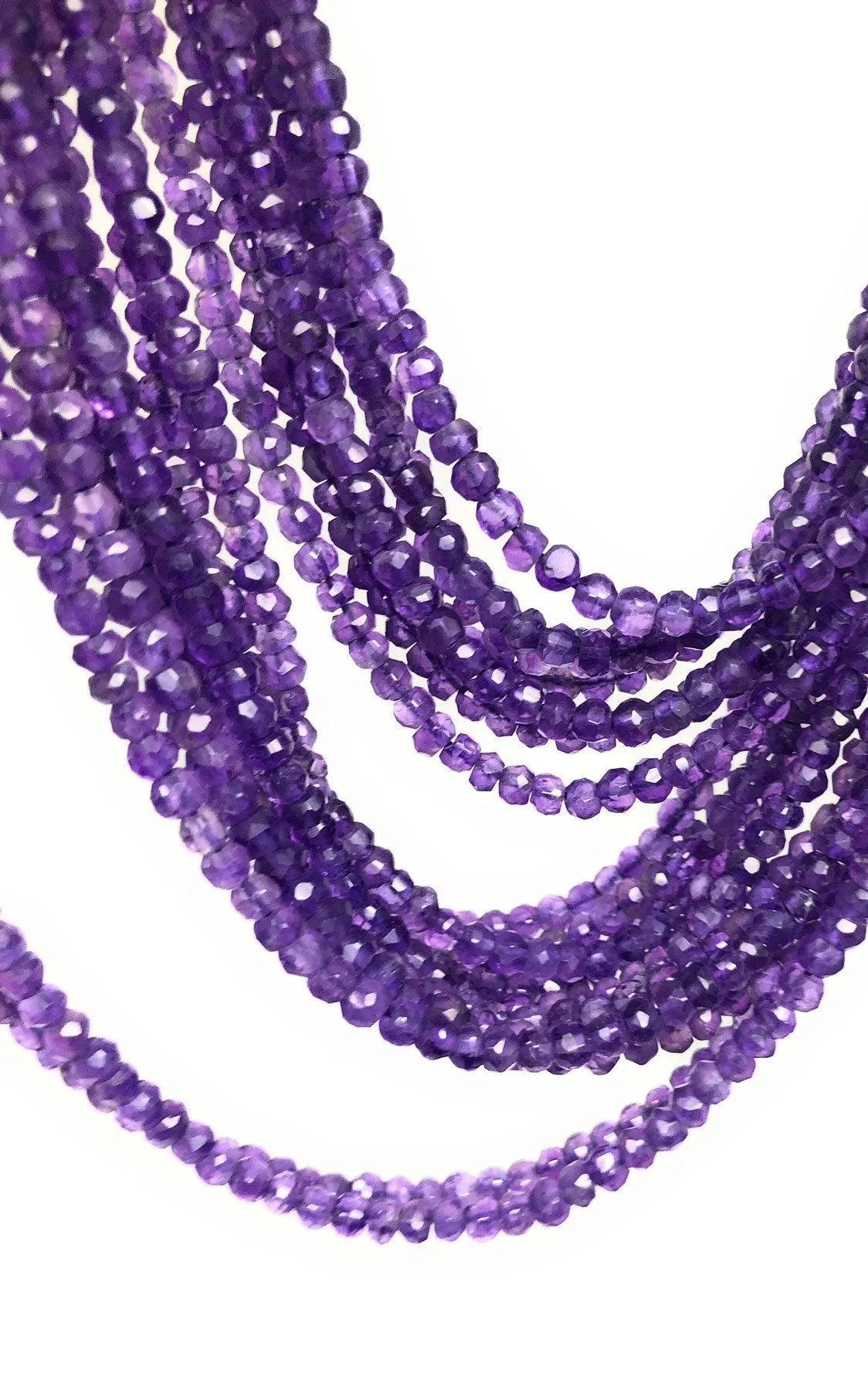 Natural Amethyst Beads, Jewelry Making Supplies, Wholesale Beads,