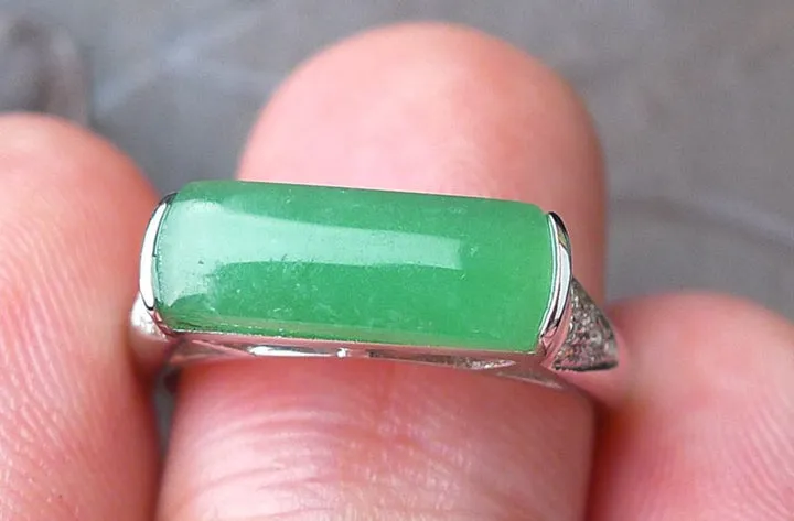 Natural Jade Ring Jadeite Ring TP27
