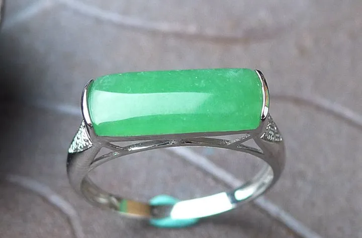 Natural Jade Ring Jadeite Ring TP27