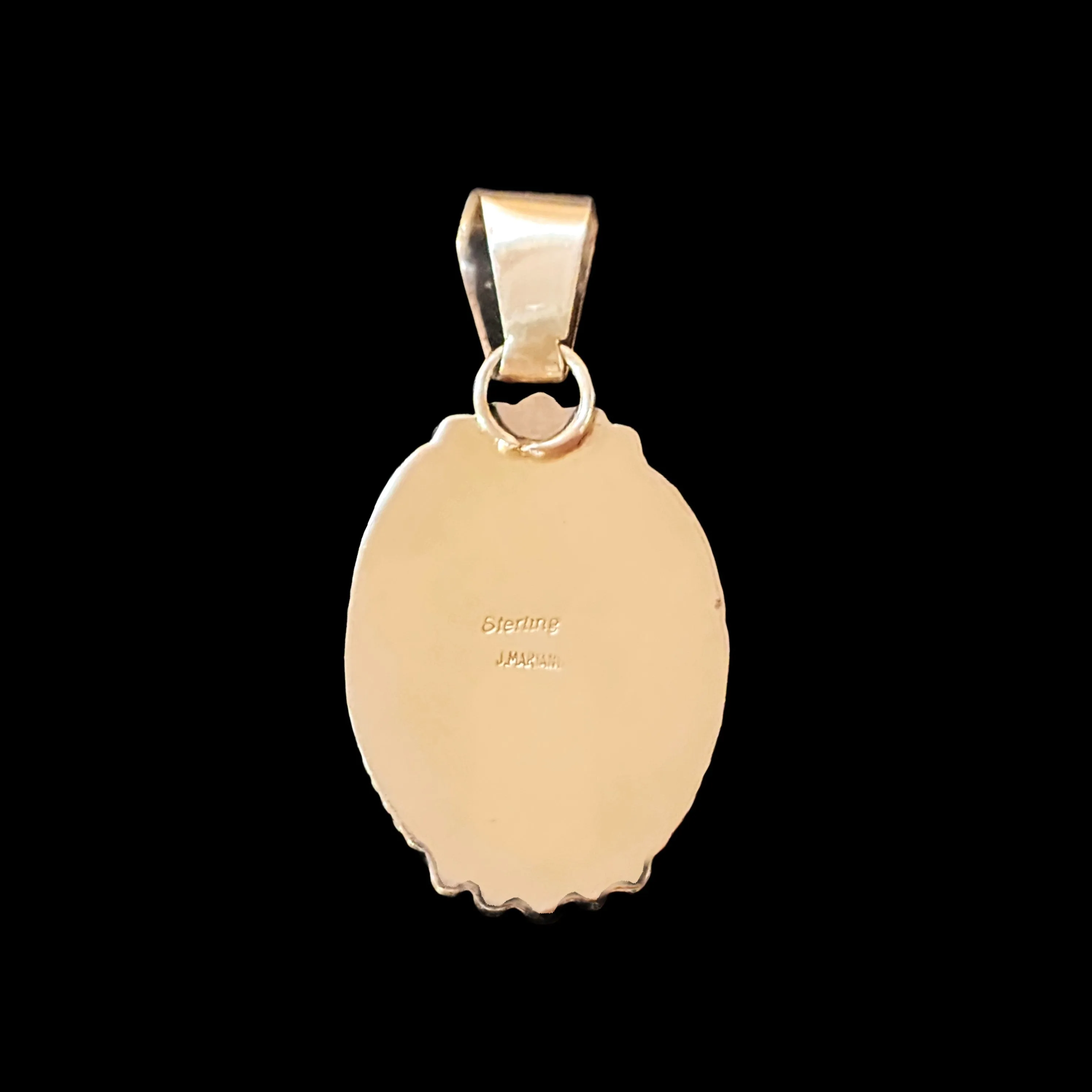 Navajo Onyx Pendant