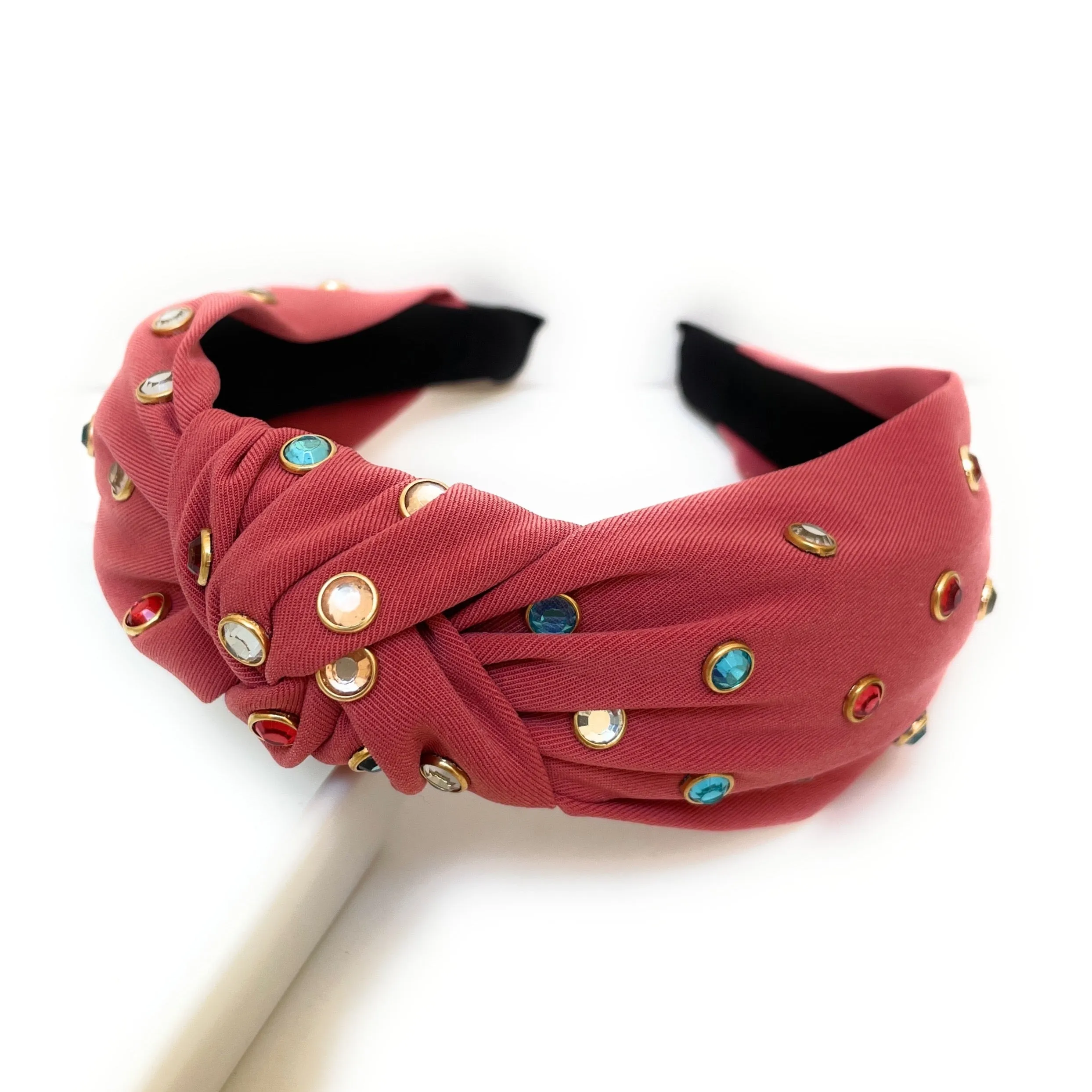 Neutral Jeweled Headband