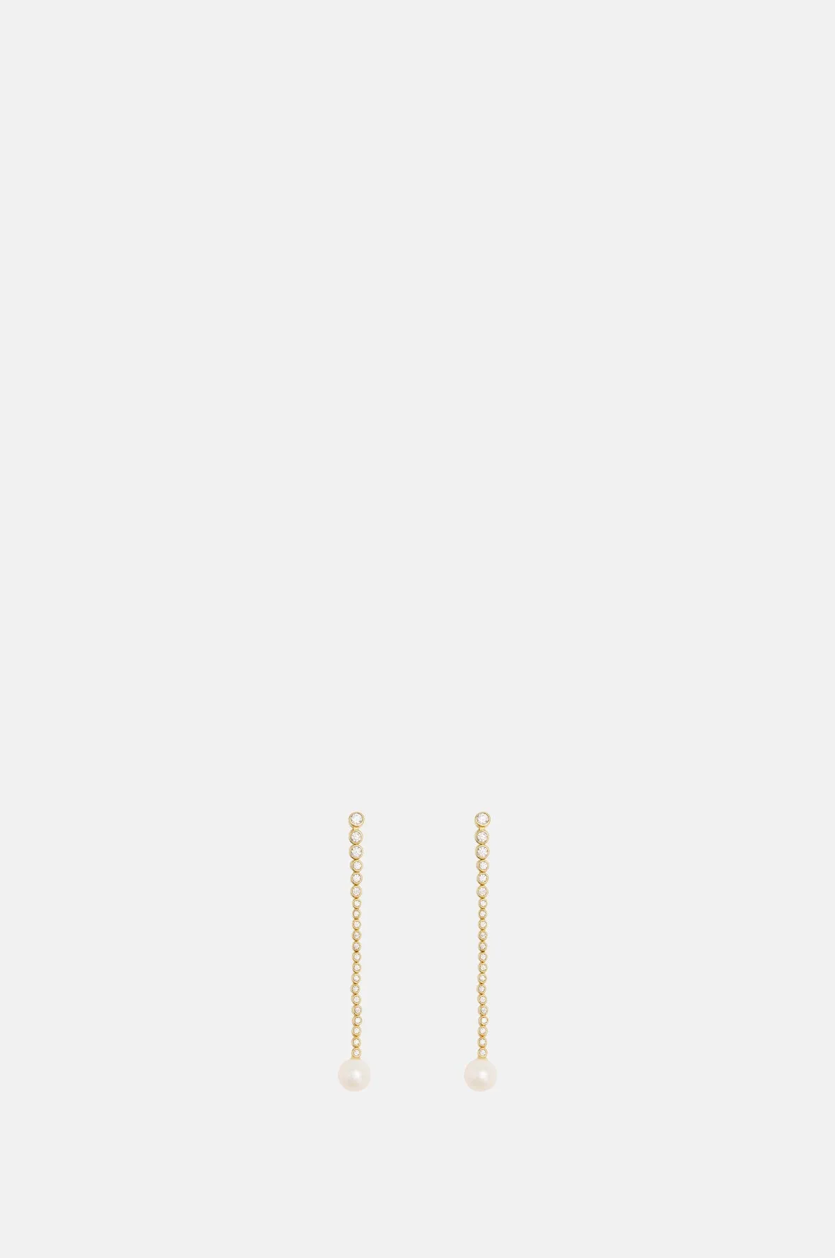 Odile Chandelier Gold Earrings
