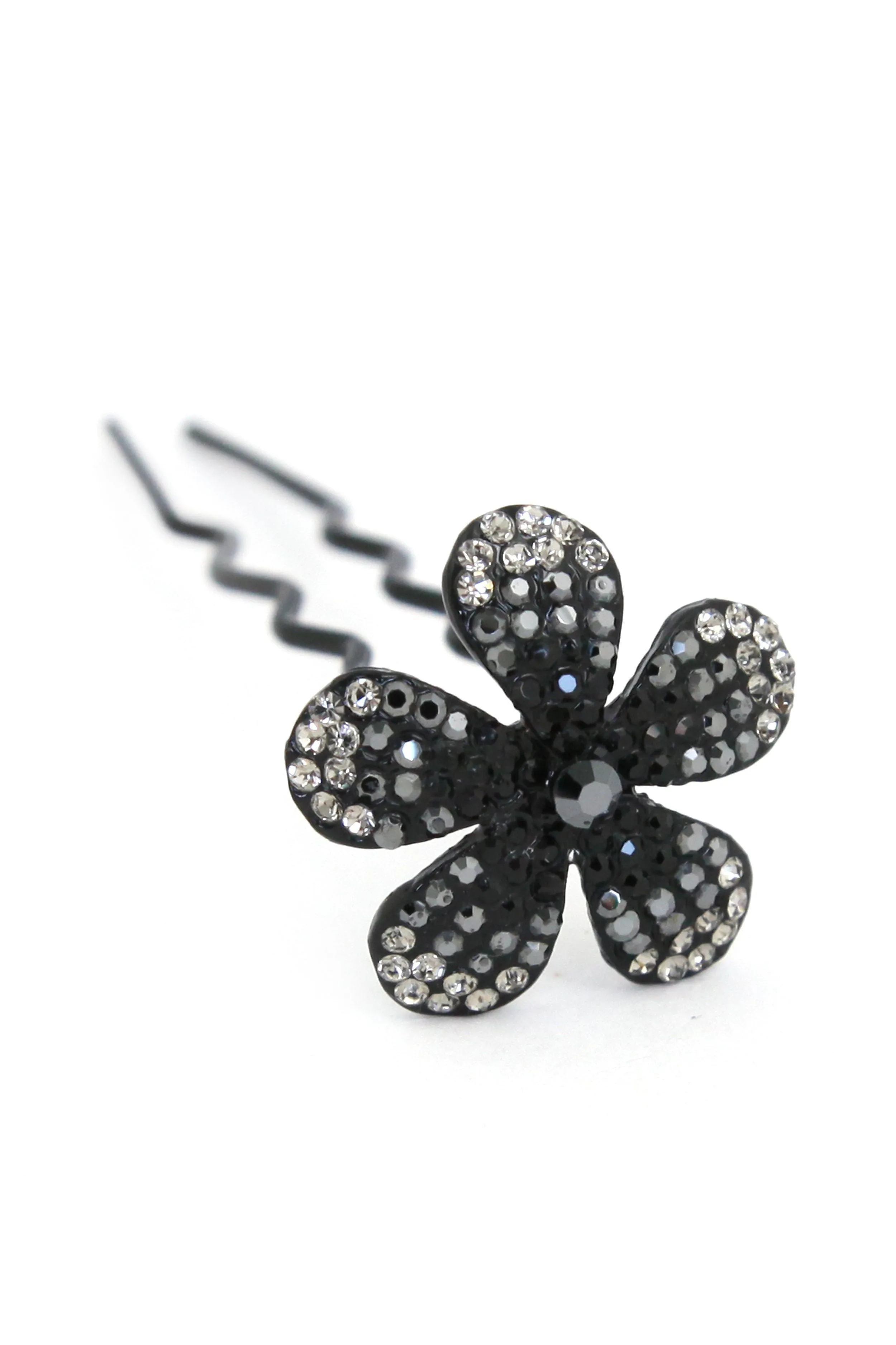 Ombre Crystal Flower Hair Stick