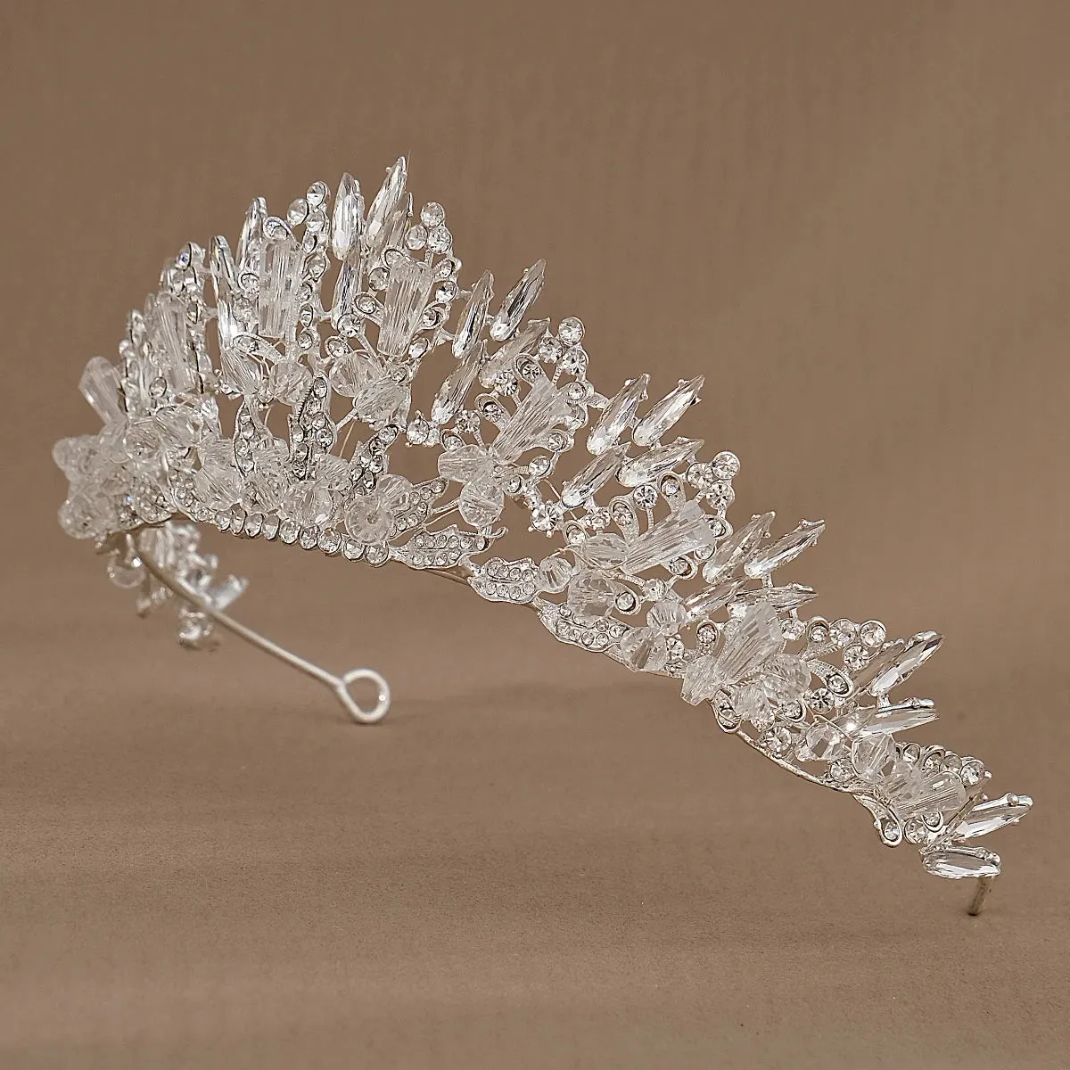 Party Crystal Rhinestone Tiara Crowns for  Weddings Parties Birthdays