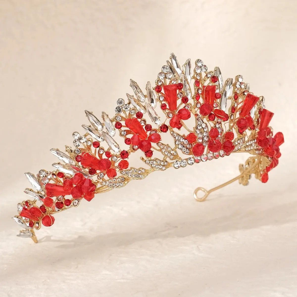 Party Crystal Rhinestone Tiara Crowns for  Weddings Parties Birthdays