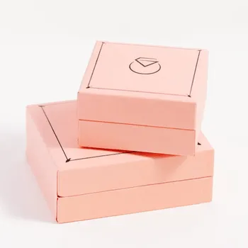 Peach Sapphire Three Stones Ring