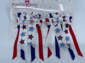 PonyTail Bows- Party in the USA