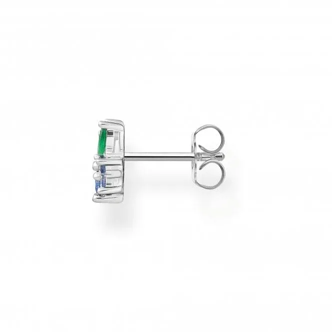 Silver Blueberry Single Ear Stud H2192-699-7