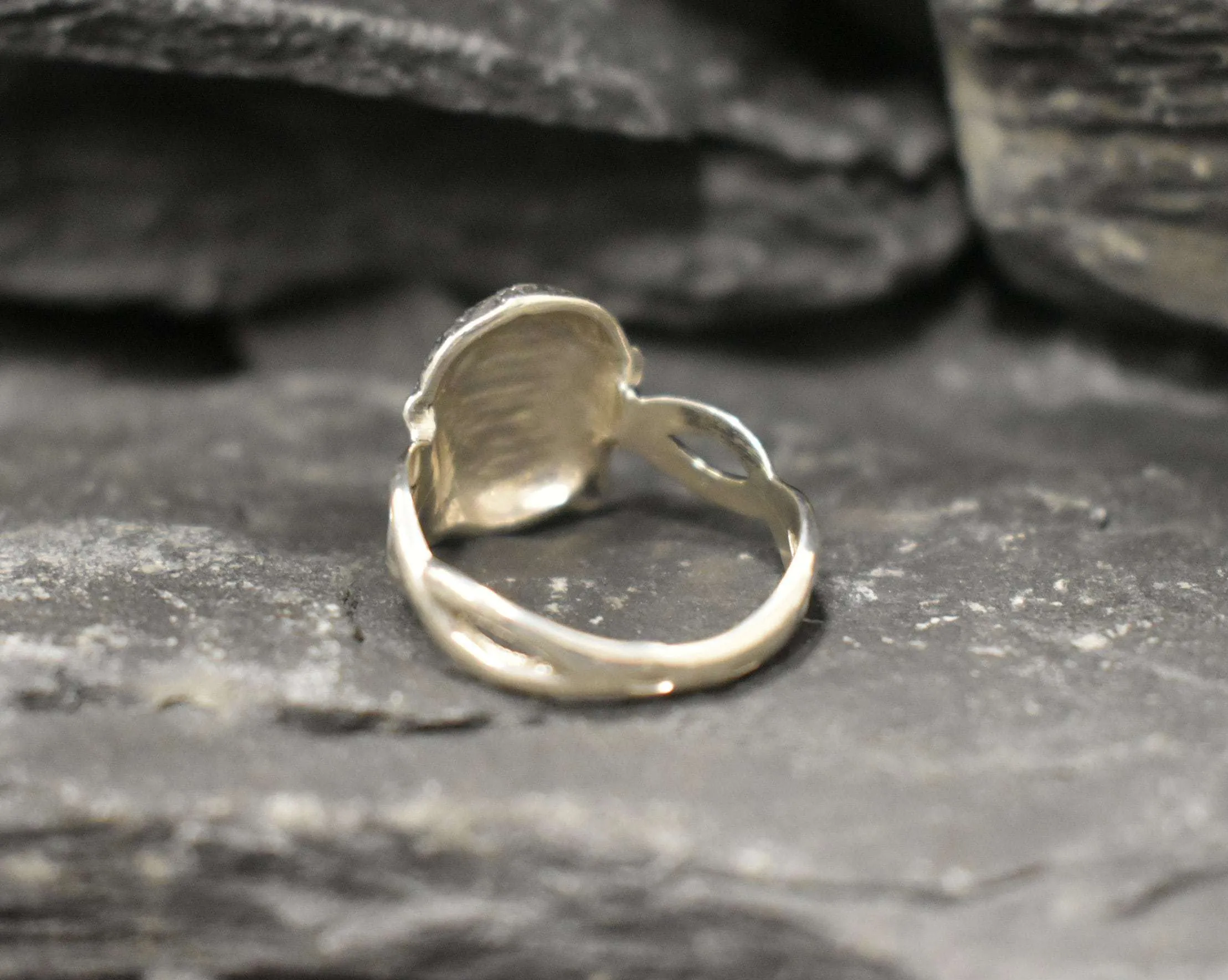 Silver Buddha Ring - Silver Buddhist Ring - Silver Symbolic Ring