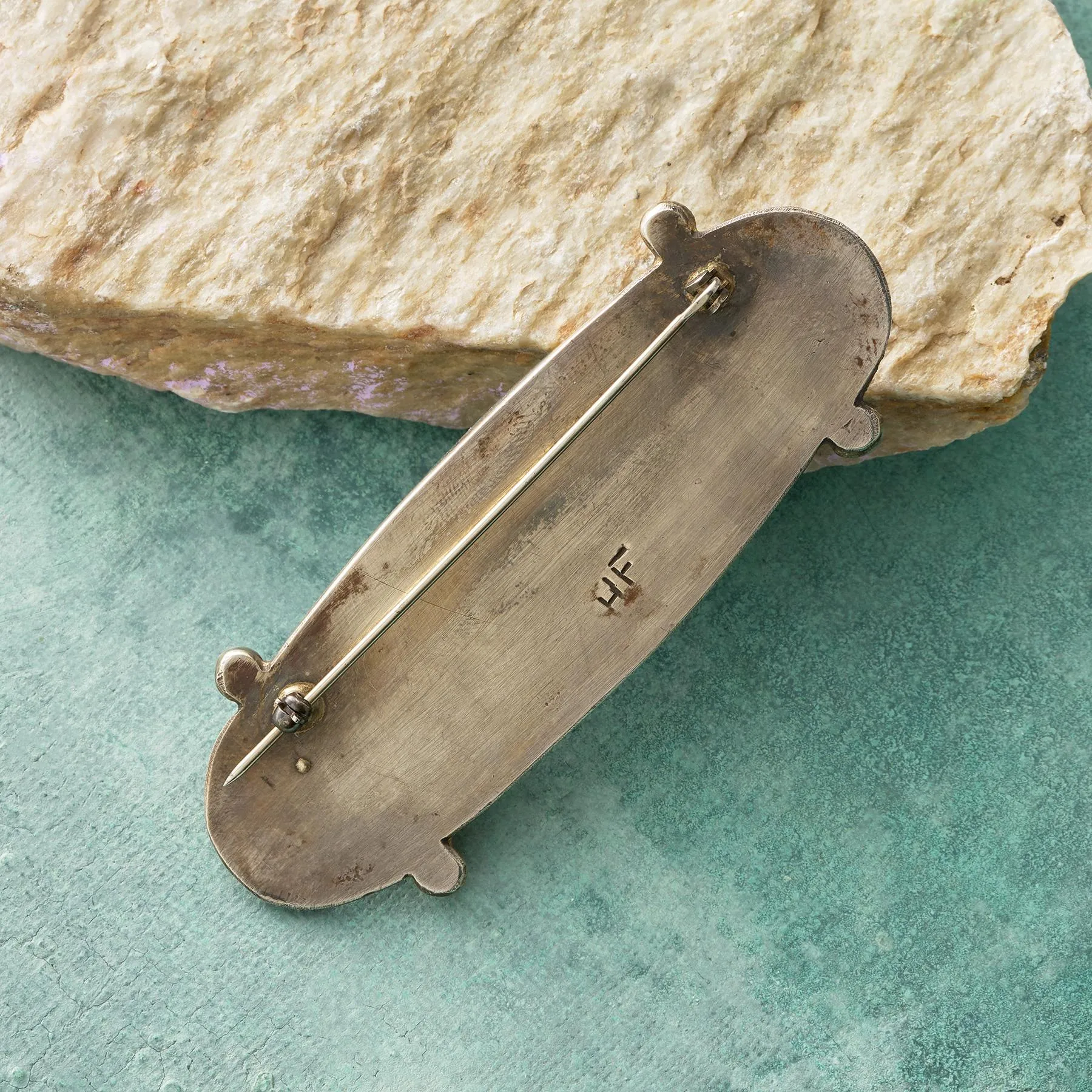 Sunrise Inlaid Pin