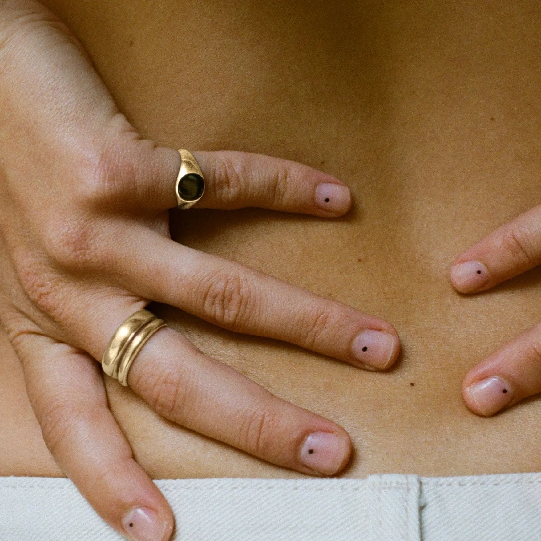 THE BOBBIE RING - 18k gold vermeil