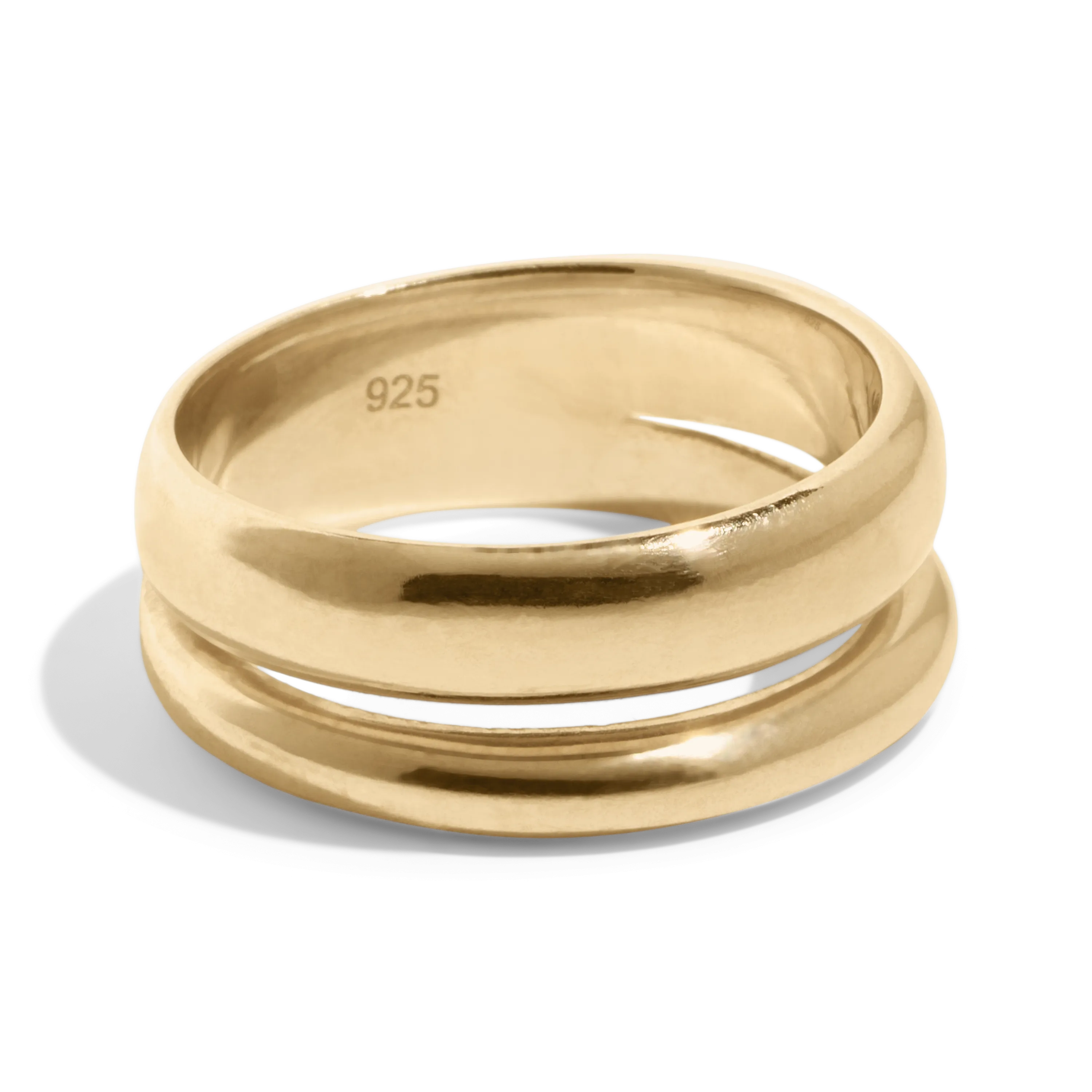 THE BOBBIE RING - 18k gold vermeil