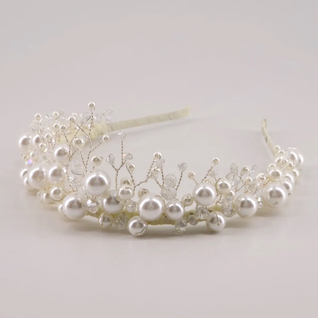 The Cielo Designer Tiara Headband