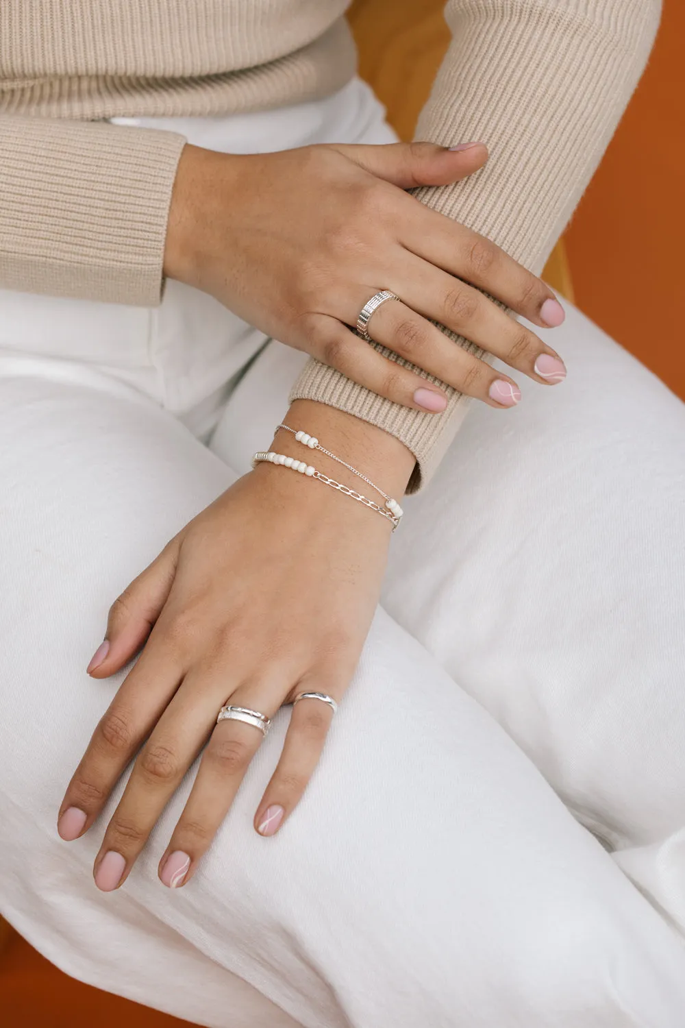 Vacance ring silver